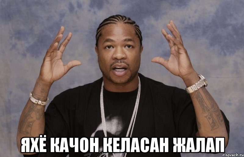  Яхё качон келасан жалап, Мем Xzibit