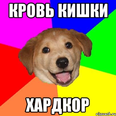 кровь кишки хардкор, Мем Advice Dog