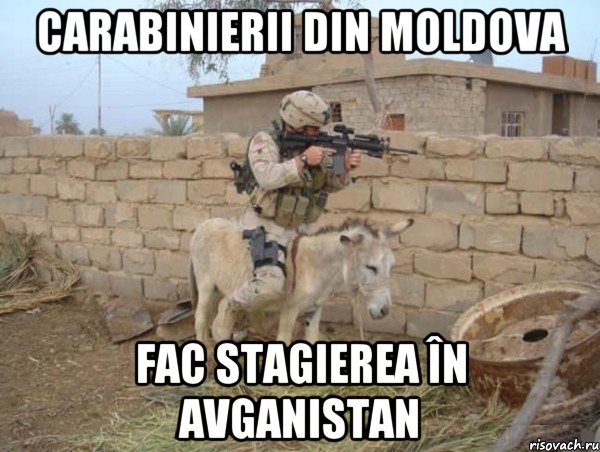 Carabinierii din Moldova Fac stagierea în Avganistan, Мем армия