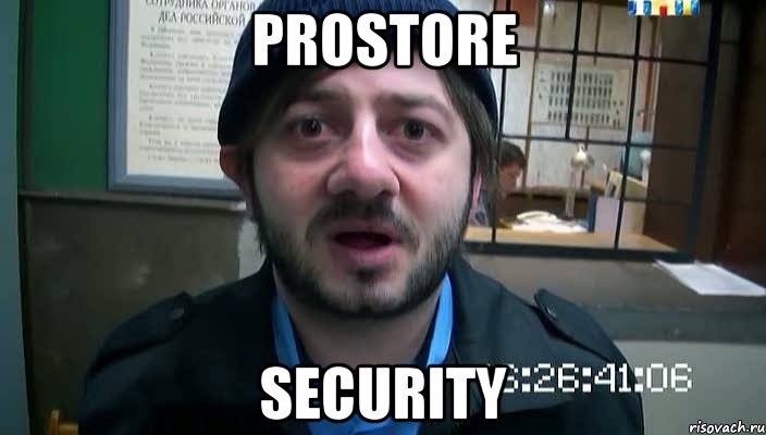 ProStore security, Мем Бородач