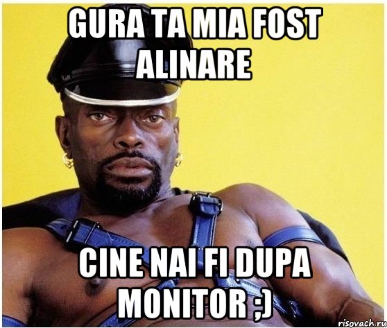 gura ta mia fost alinare cine nai fi dupa monitor ;), Мем Черный властелин