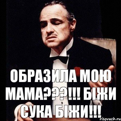 Образила мою мама???!!! Біжи СУКА біжи!!!, Комикс Дон Вито Корлеоне 1