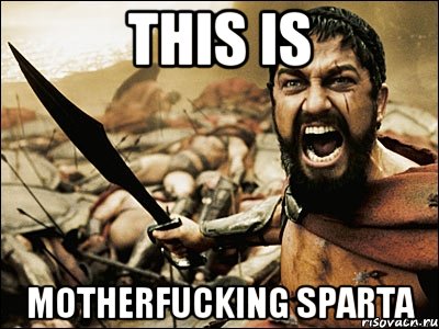 This Is MOTHERFUCKING SPARTA, Мем Это Спарта