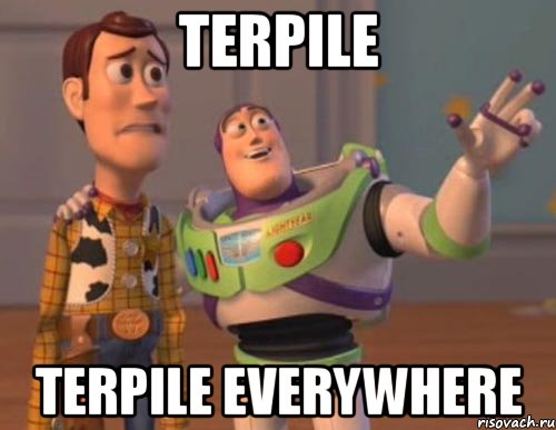 Terpile terpile everywhere, Мем Они повсюду (История игрушек)