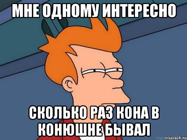 Мне одному интересно Сколько раз кона в конюшне бывал, Мем  Фрай (мне кажется или)