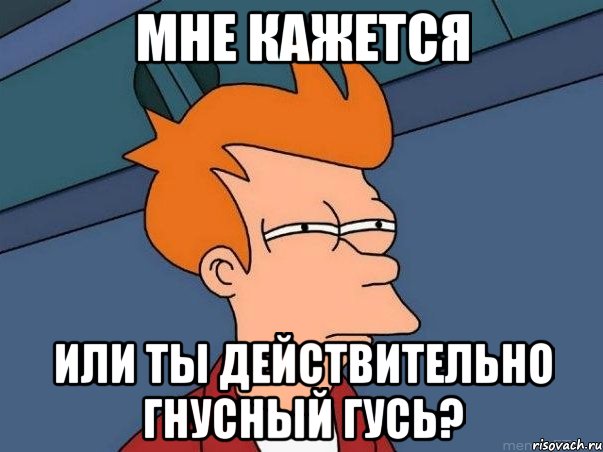 Мне кажется или ты действительно гнусный гусь?, Мем  Фрай (мне кажется или)