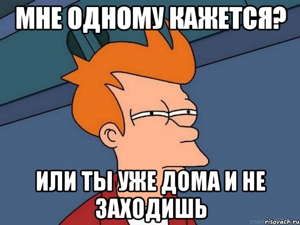 мне одному кажется? или ты уже дома и не заходишь, Мем  Фрай (мне кажется или)