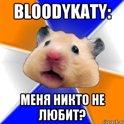 bloodykaty: Меня никто не любит?, Мем Хомяк