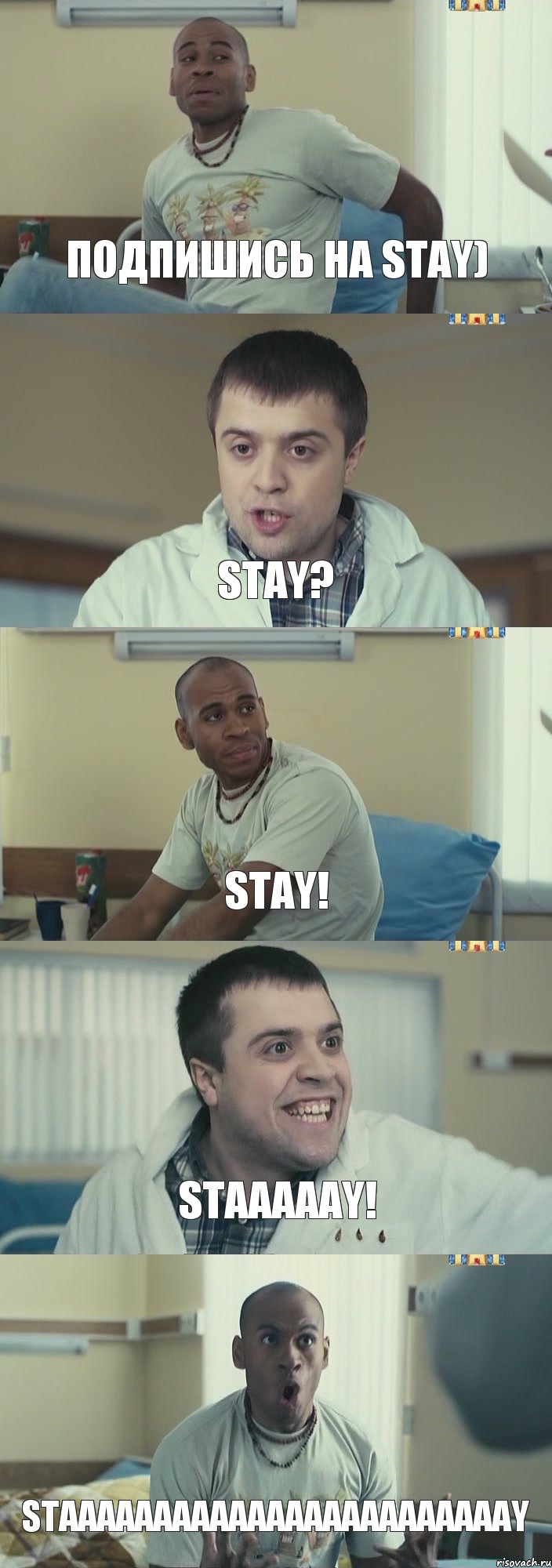 Подпишись на STAY) STAY? STAY! STAAAAAY! STAAAAAAAAAAAAAAAAAAAAAAAAY, Комикс Интерны