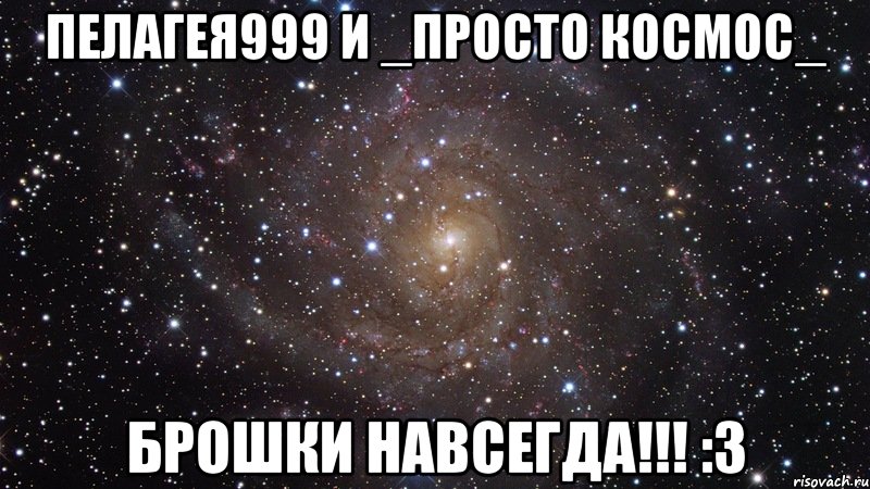 Пелагея999 и _ПроСто КосМос_ Брошки навсегда!!! :3, Мем  Космос (офигенно)