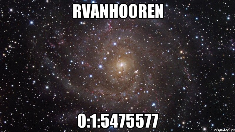 RVANHOOREN 0:1:5475577, Мем  Космос (офигенно)