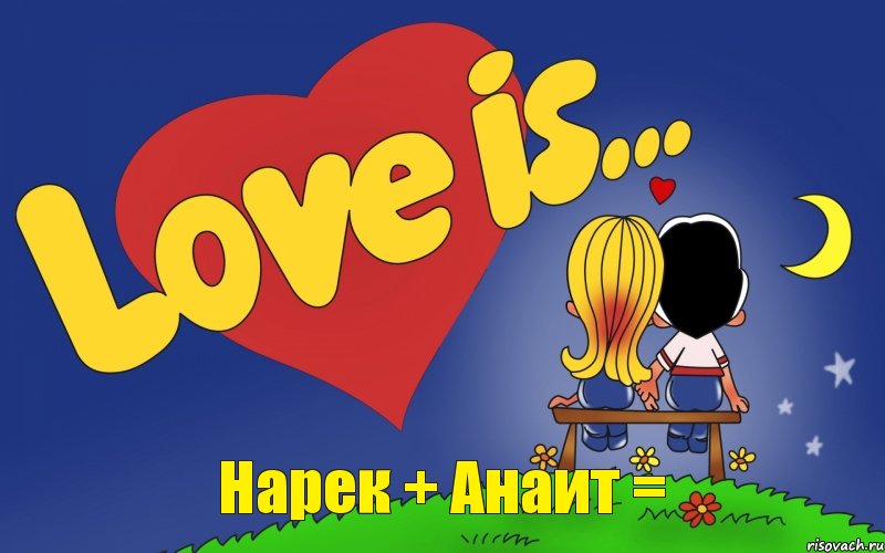 Нарек + Анаит =, Комикс Love is