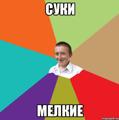 СУКИ МЕЛКИЕ, Мем  малый паца