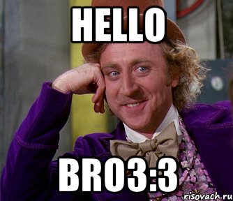 Hello Bro3:3, Мем мое лицо