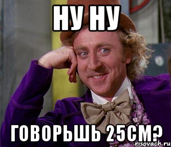 ну ну говорьшь 25см?, Мем мое лицо