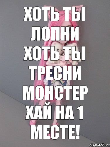 Хоть ты лопни хоть ты тресни монстер хай на 1 месте!, Комикс монстер хай новая ученица