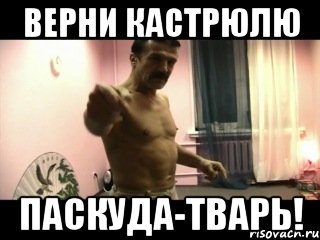 Верни кастрюлю Паскуда-тварь!, Мем Паскуда тварь