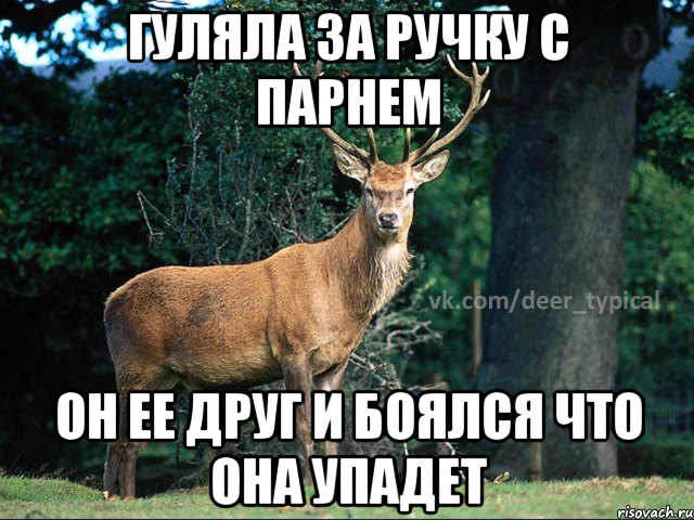 Гуляла за ручку с парнем Он ее друг и боялся что она упадет