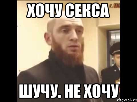 хочу секса шучу. не хочу, Мем Шучу