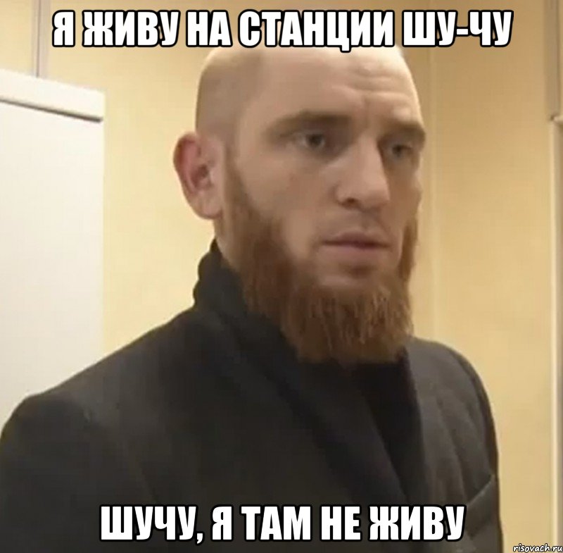 Я живу на станции шу-чу Шучу, я там не живу, Мем Шучу