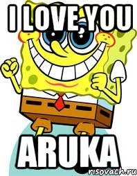 I lOvE YoU Aruka, Мем спанч боб