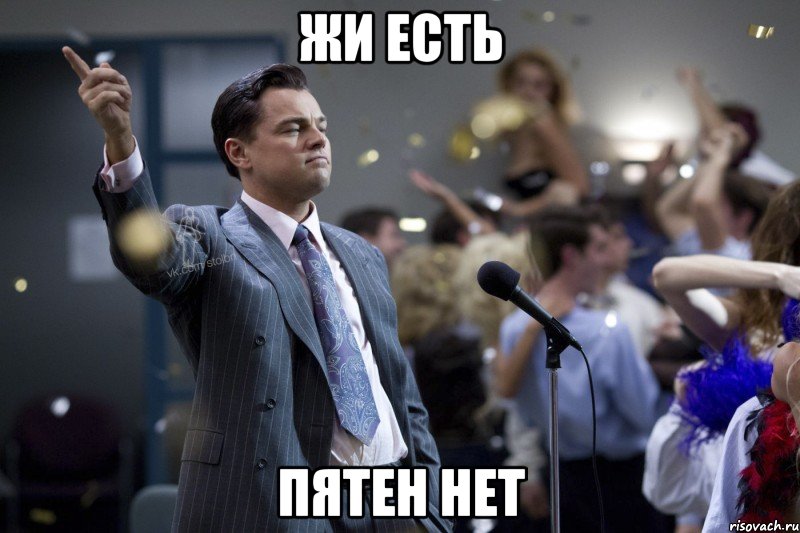 ЖИ есть пятен нет