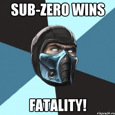 Sub-Zero Wins Fatality!, Мем Саб-Зиро