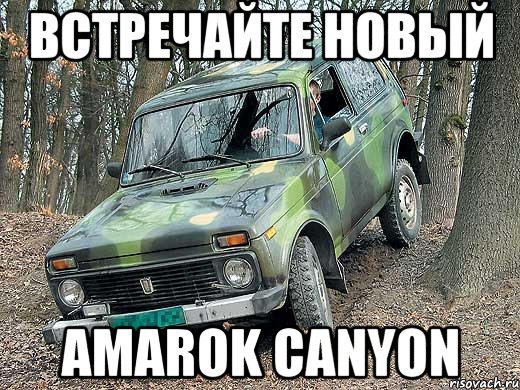 Встречайте новый Amarok Canyon, Мем типичный водитель ВАЗ-2121