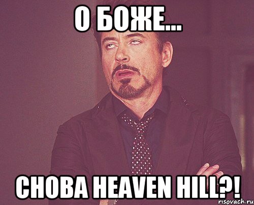 о Боже... снова Heaven Hill?!, Мем твое выражение лица