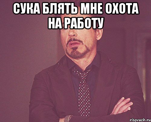 сука блять мне охота на работу , Мем твое выражение лица