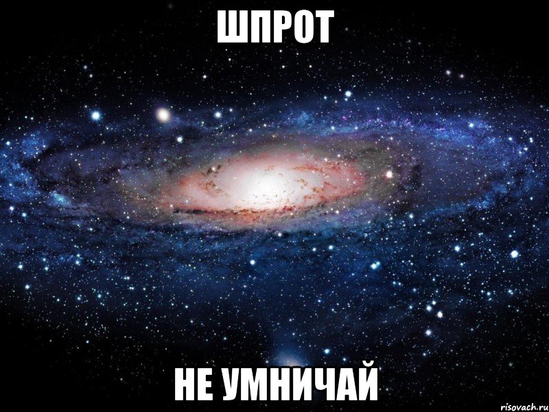 шпрот не умничай, Мем Вселенная