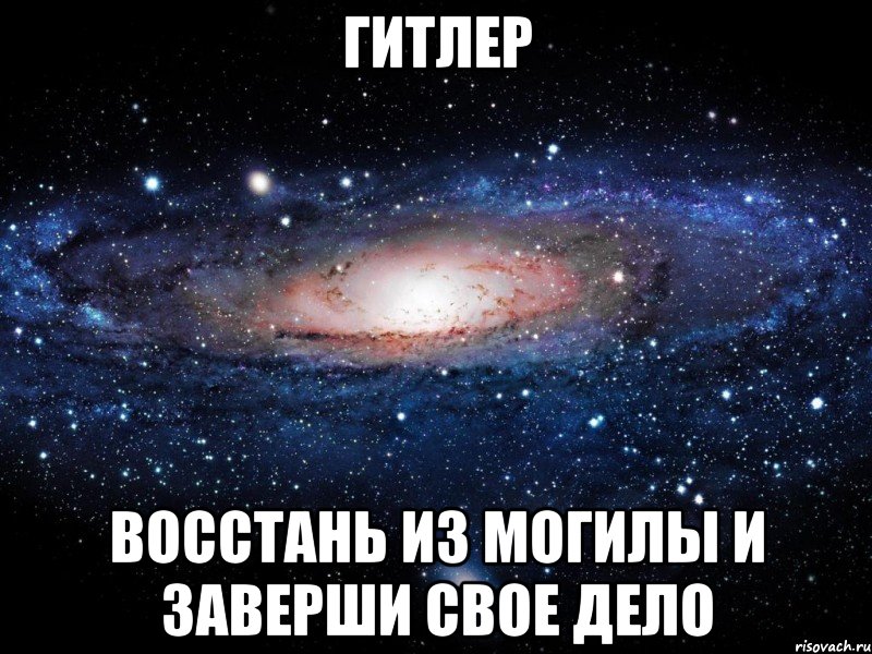 Гитлер Восстань из могилы и заверши свое дело, Мем Вселенная