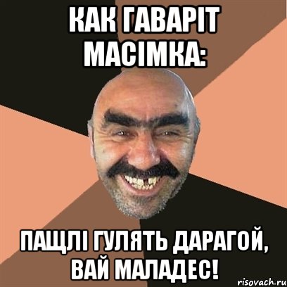 как гаваріт масімка: пащлі гулять дарагой, вай маладес!, Мем Я твой дом труба шатал