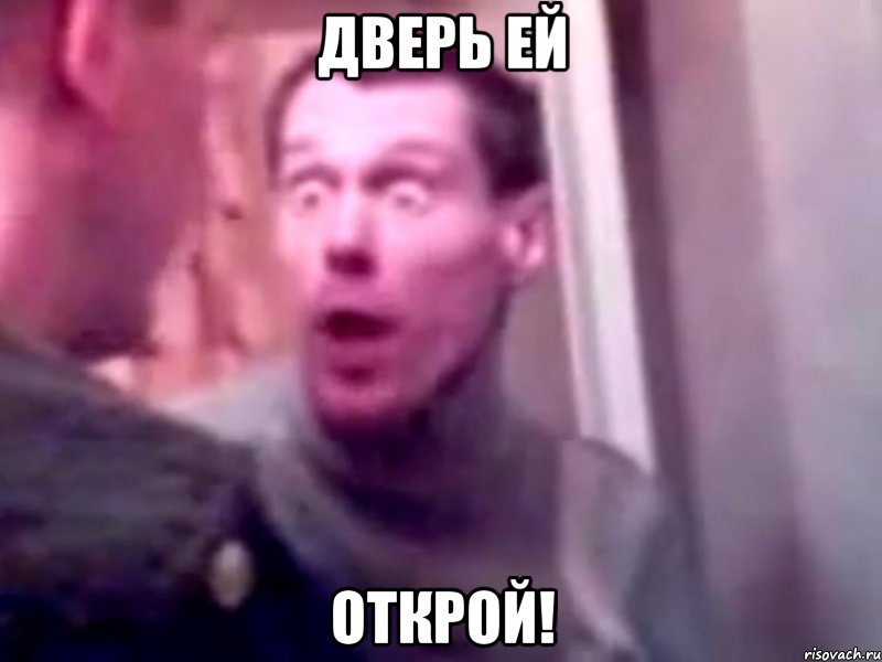 ДВЕРЬ ЕЙ ОТКРОЙ!, Мем Запили