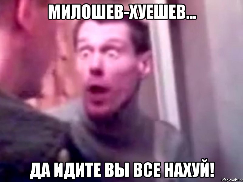 милошев-хуешев... да идите вы все НАХУЙ!, Мем Запили