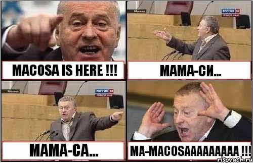 MACOSA IS HERE !!! МАМА-СИ... МАМА-СА... МА-МАСOSAAAAAAAAA !!!, Комикс жиреновский