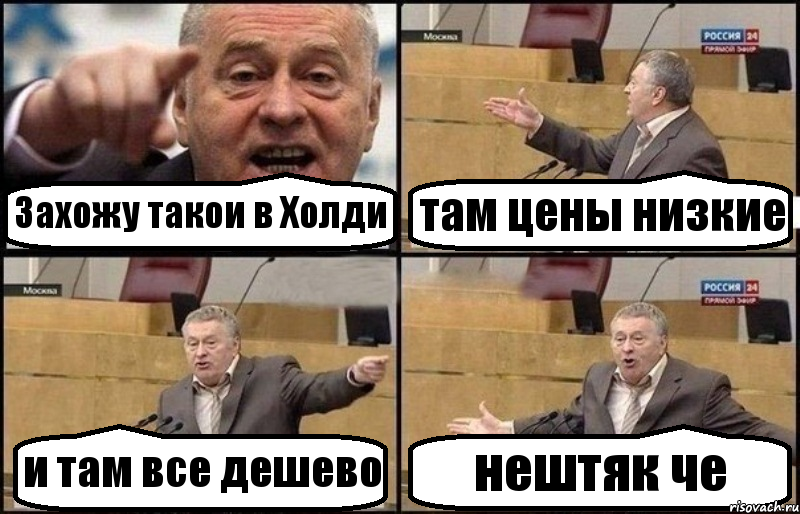 Захожу такои в Холди там цены низкие и там все дешево нештяк че, Комикс Жириновский