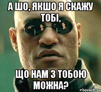 а шо, якшо я скажу тобі, що нам з тобою можна?, Мем  а что если я скажу тебе