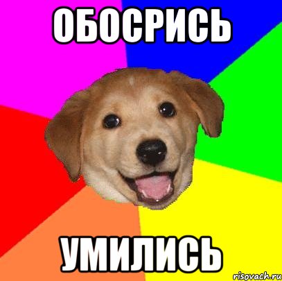 обосрись умились, Мем Advice Dog