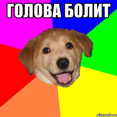 голова болит , Мем Advice Dog