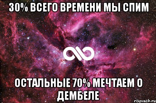 30% всего времени мы спим остальные 70% мечтаем о дембеле, Мем офигенно