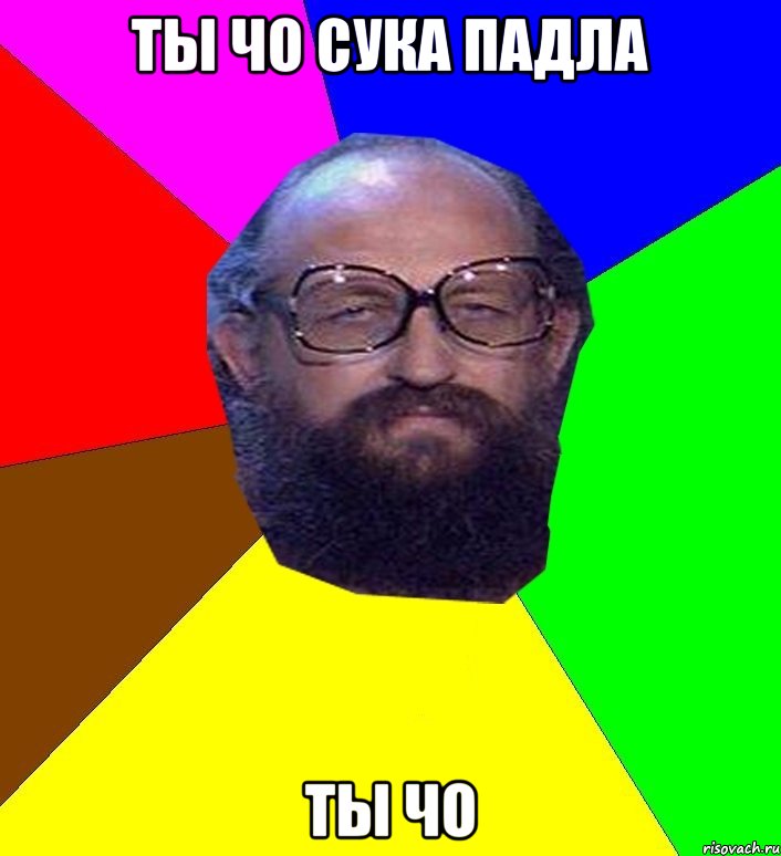 ты чо сука падла ты чо