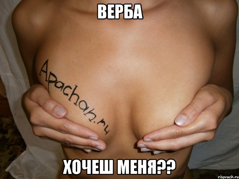 верба хочеш меня??