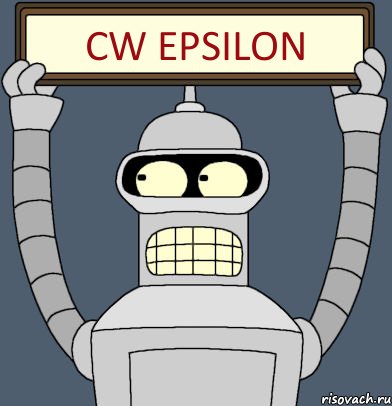 CW Epsilon, Комикс Бендер с плакатом