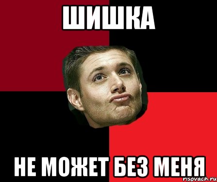 ШИШКА НЕ МОЖЕТ БЕЗ МЕНЯ, Мем  дин