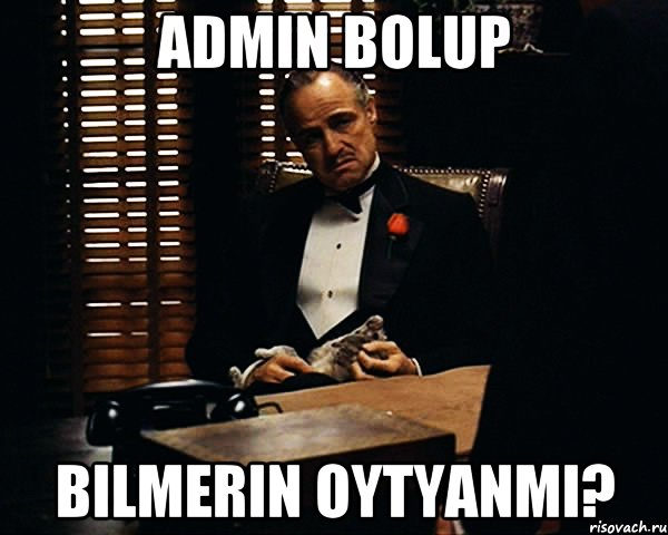 admin bolup bilmerin oytyanmi?, Мем Дон Вито Корлеоне