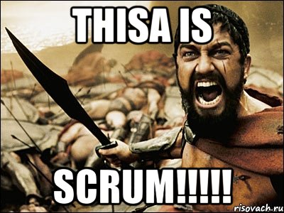 THISA IS SCRUM!!!!!, Мем Это Спарта