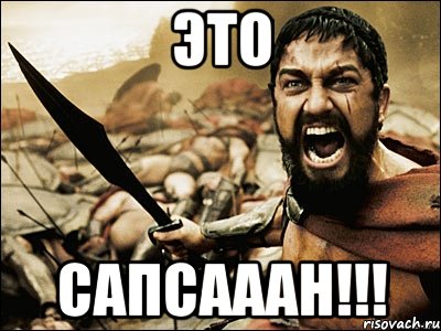 ЭТО САПСАААН!!!, Мем Это Спарта