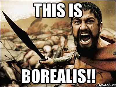 THIS IS BOREALIS!!, Мем Это Спарта