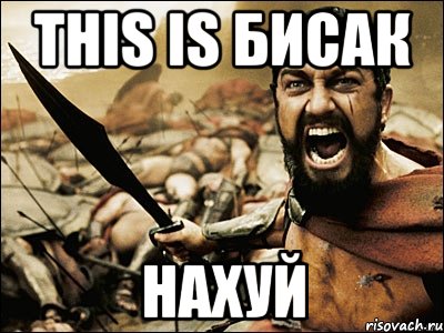 This is бисак нахуй, Мем Это Спарта